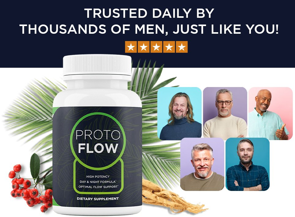 Protoflow dietary supplement — trusted daily by thousands of men
